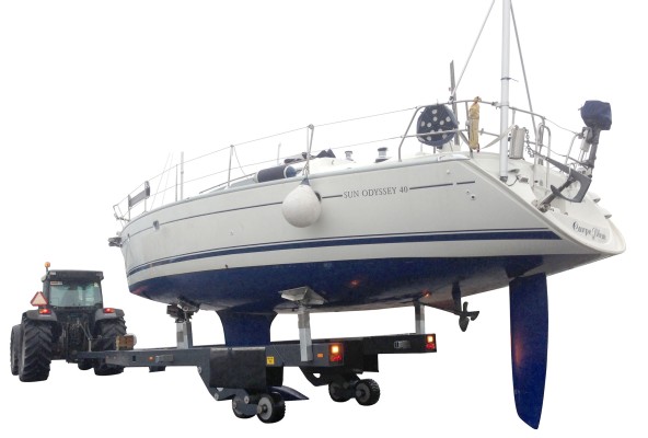 Båtvagn/trailer: MD Hydraulvagn